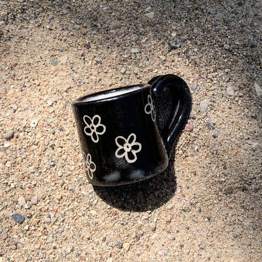 mini mug - flowers